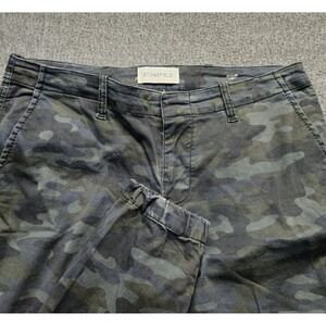 Stonefield Sinclair Field Joggers Women's Size 30 X 27 Green Camo Pants